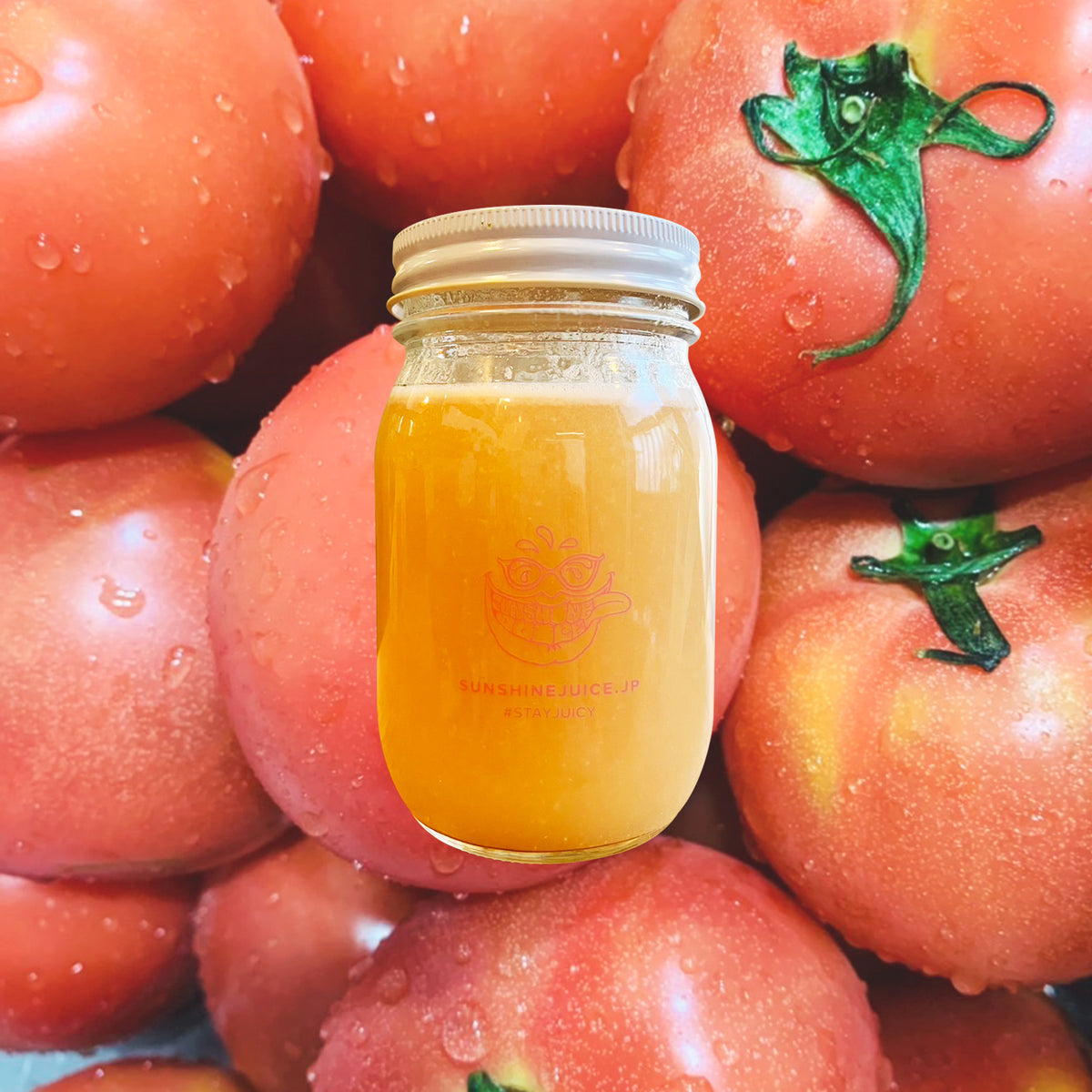 季節のスペシャルジュースできました！「トマトガスパチョ」 │ SUNSHINE JUICE