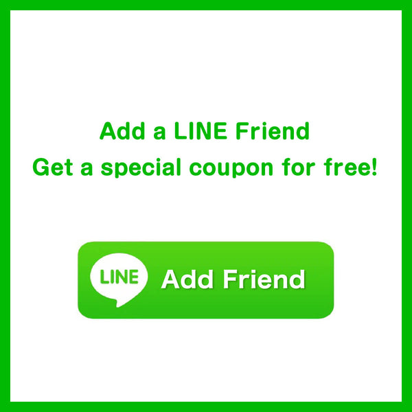 Add a LINE Friend Get a special coupon for free!