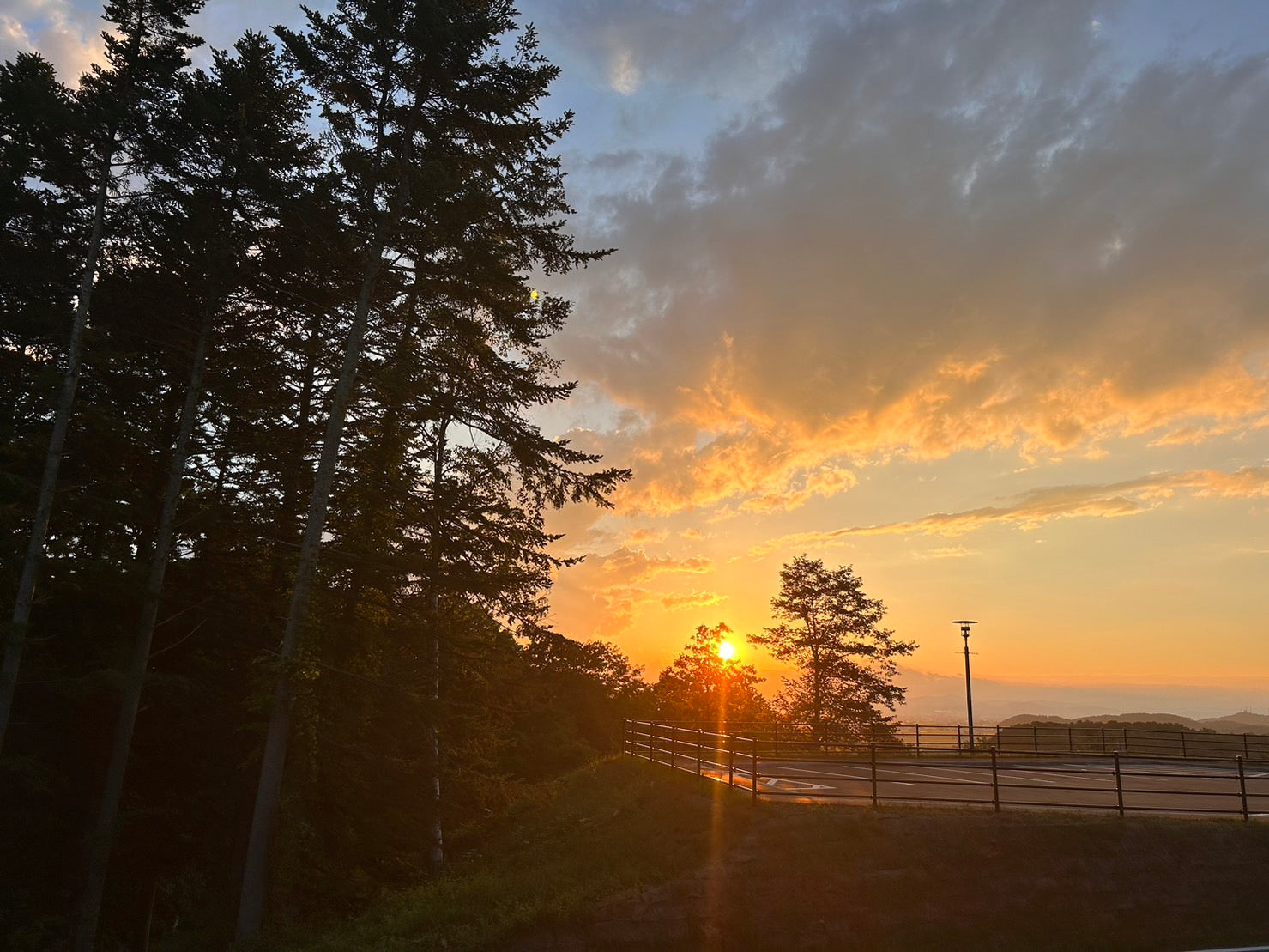 Shift change from summer to autumn