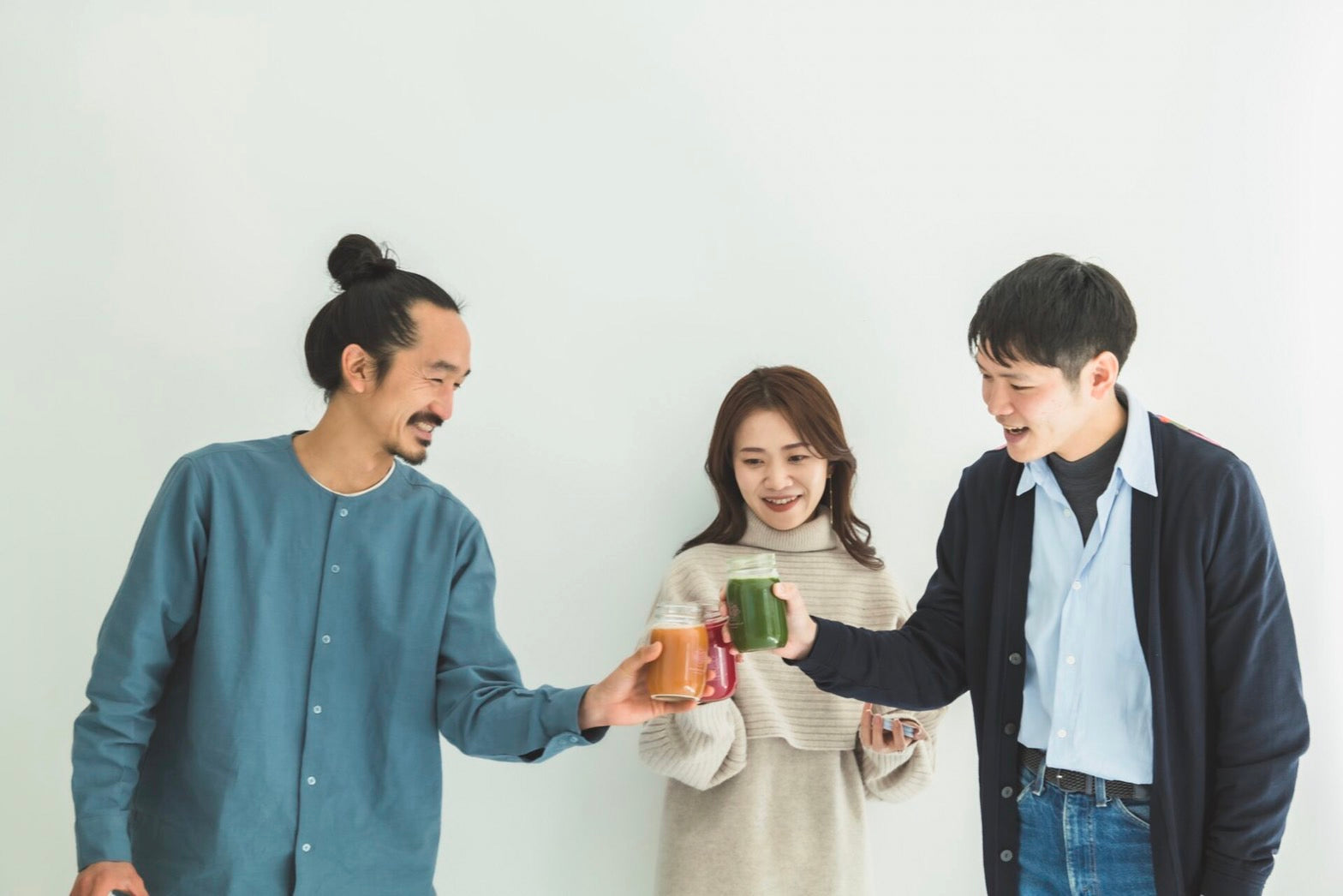 Sunshine Juice representative Kounori appears in the interview of 