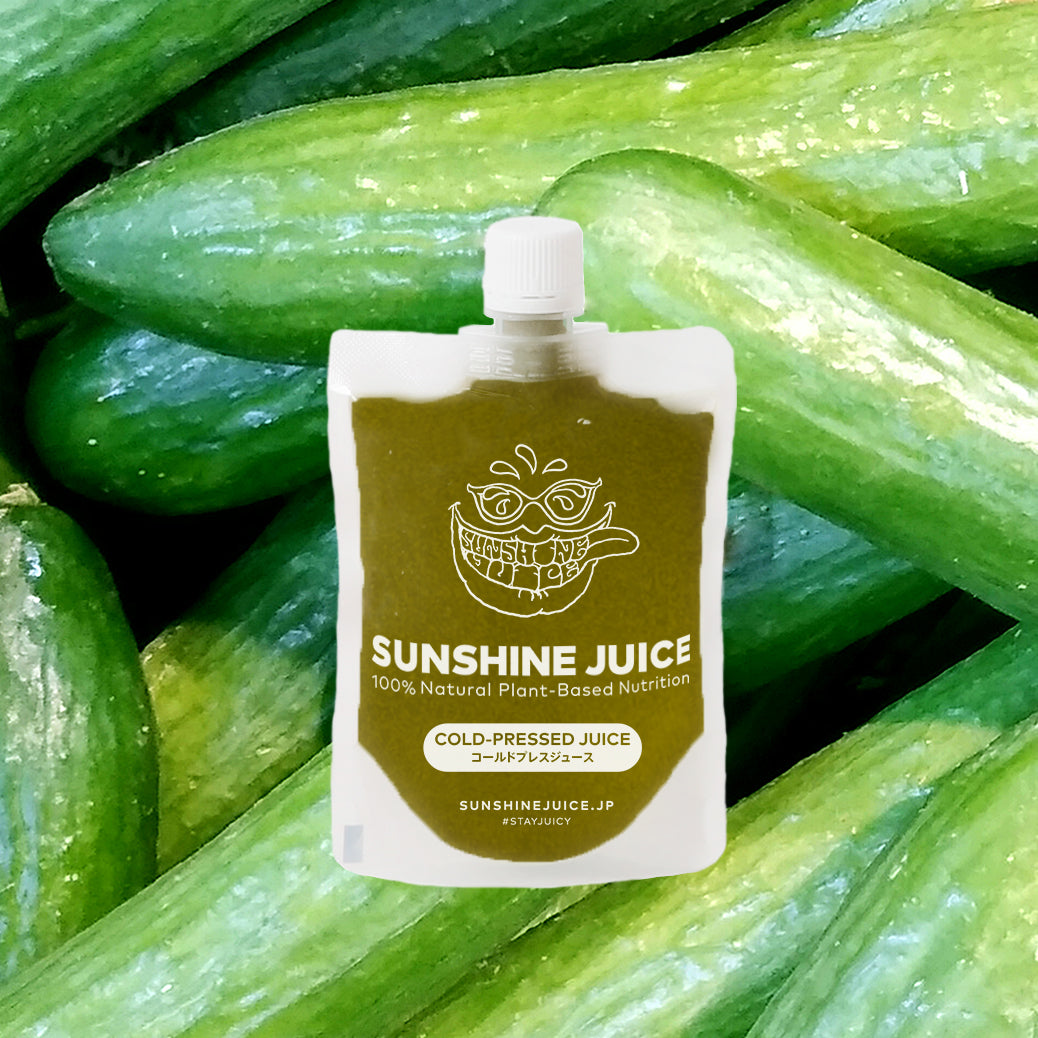 シーズナルメニュー　キュウリリフレッシュジュースできました！