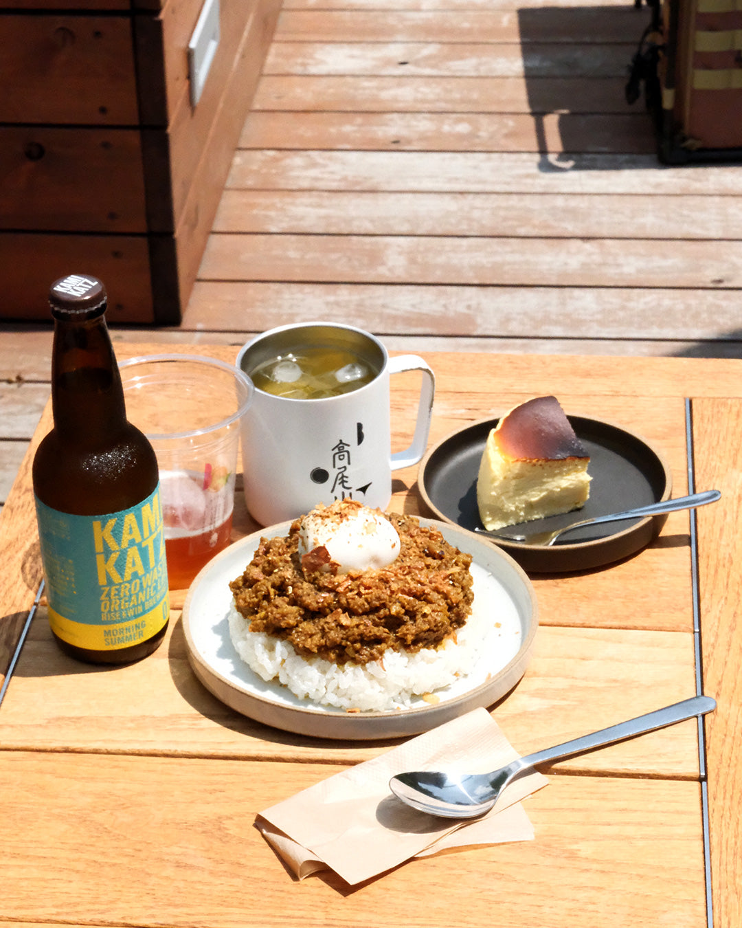 Delicious curry from BRING CIRCULAR TAKAO at the foot of Mount Takao!