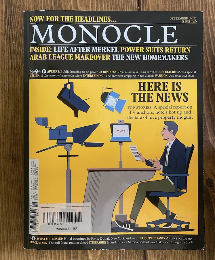 イギリス発のライフスタイルマガジン「MONOCLE」に取材していただきました！