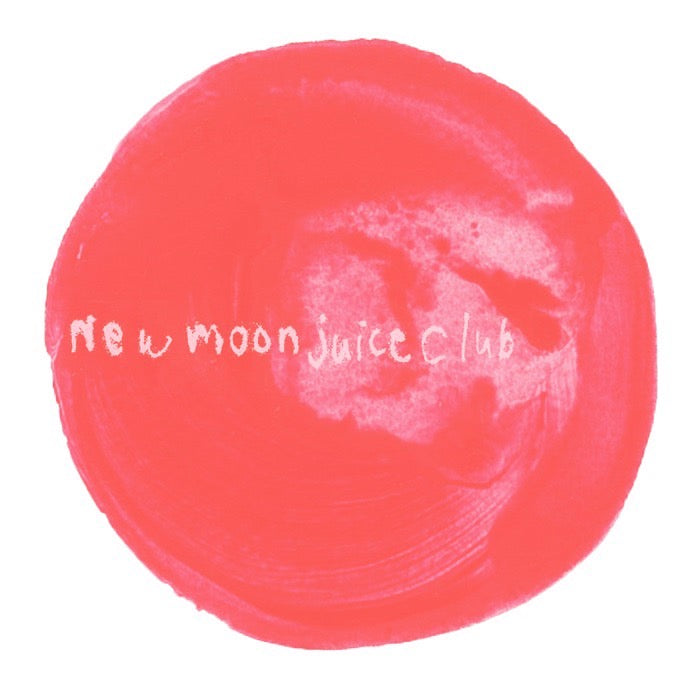 「new moon juice club」6月の新月は29日(水)