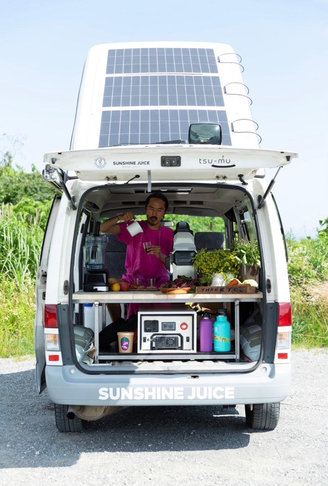 「Sunshine Juice Wheels」順調に稼働しています！