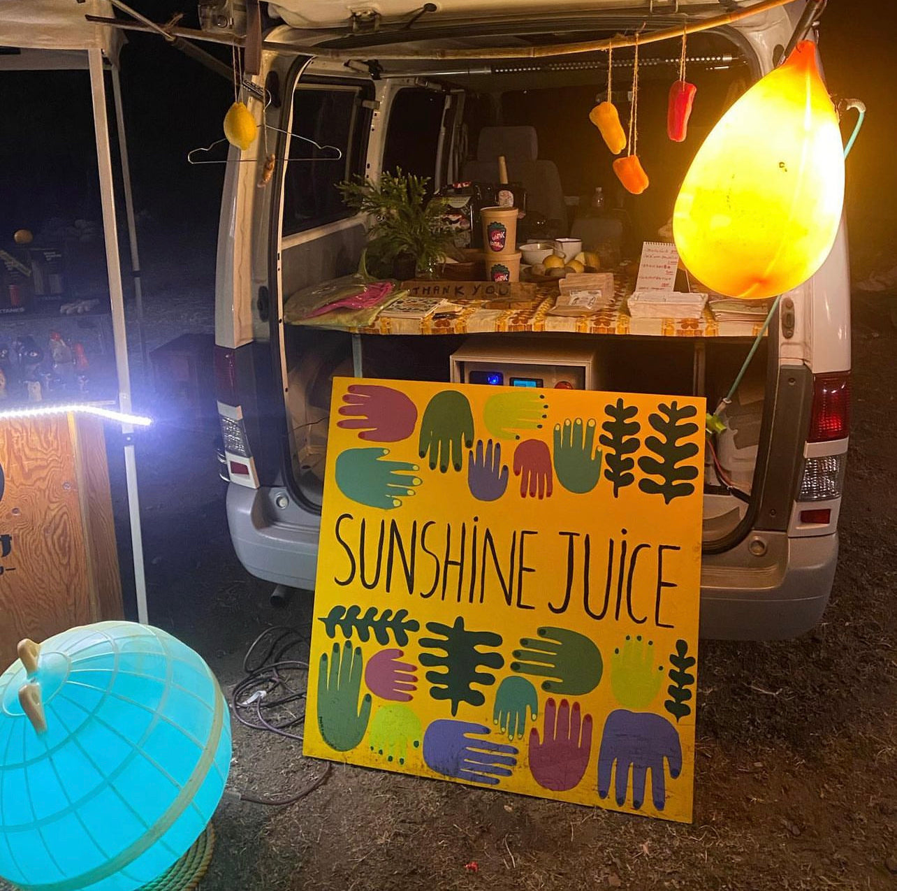 千葉県鴨川の「SuperDeluxe」にて開催の満月スーパーマルシェ。に出店しました。