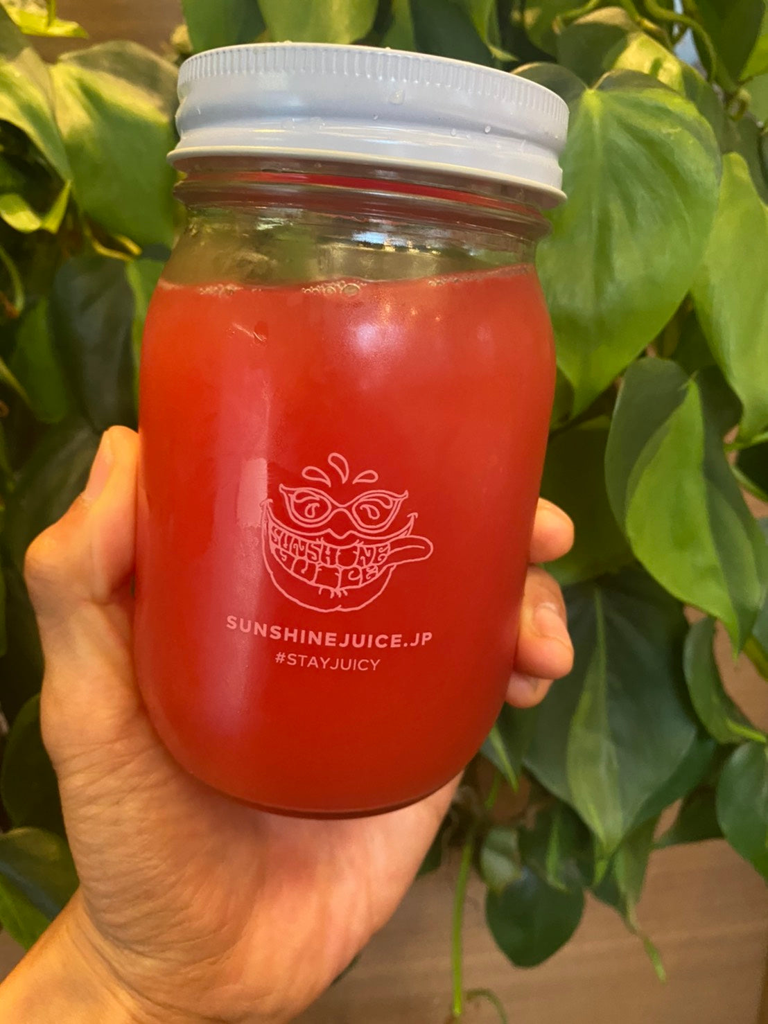 100% watermelon juice made from only domestically produced watermelon has started again this year!